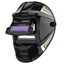 Capacete de soldagem TOOLIOM Flip Up Auto Darkening True Color