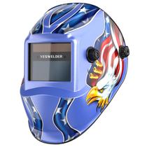 Capacete de soldagem YESWELDER True Color Solar Auto Darkening Capacete de soldagem YESWELDER True Color Solar Auto Darkening