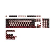 Capacete De Teclado Transparente PBT Do Anime Evangelion, Presente De Sublimação Térmica Com Quatro