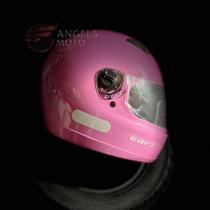 Capacete EBF 7 Solid Rosa