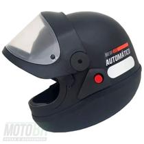 Capacete EBF Automatico Preto Fosco - EBF Capacetes