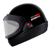 Capacete ebf automatico solid preto brilho-60 Capacete ebf automatico solid preto brilho-60