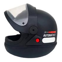 Capacete EBF Automático Solid Unissex para Moto Modelo Universal e Seguro Capacete EBF Automático Solid Unissex para Moto Modelo Universal e Seguro