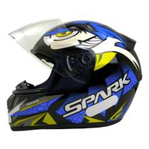 Capacete Ebf Dragon Azul Cor:AzulTamanho:60 Capacete Ebf Dragon Azul Cor:AzulTamanho:60