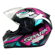 Capacete Ebf Dragon Rosa
