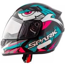 Capacete Ebf Dragon Tiffany Cor:TiffanyTamanho:60 Capacete Ebf Dragon Tiffany Cor:TiffanyTamanho:60