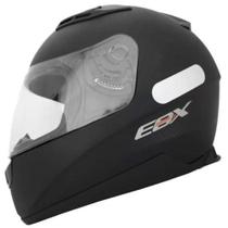 Capacete Ebf E0X Solid Fosco - Preto