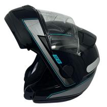Capacete EBF Moto Articulado E8 Velocity Escamoteavel Capacete EBF Moto Articulado E8 Velocity Escamoteavel