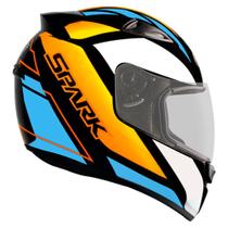 Capacete ebf new spark mixed blue