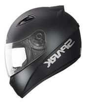 Capacete Ebf New Spark Solid Preto Fosco