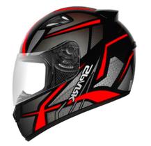Capacete Ebf New Spark Spider Preto e Vermelho