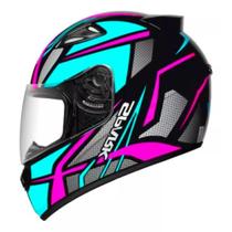 Capacete Ebf New Spark Spider Preto Tiffany
