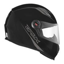 Capacete Ebf Opium Solid Preto Fosco Tamanho:56