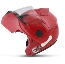 Capacete ebf roboc e08 solid vermelho-56