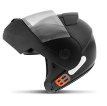 Capacete ebf roboc new e08 solid preto fosco-56