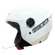 Capacete ebf spark jet aberto