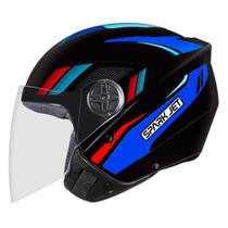 Capacete ebf spark jet sting aberto