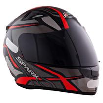 Capacete Ebf Spark Spider Dragon Mais Viseira Fumê 2.2mm