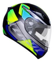 Capacete Ebf Xtroy Drone Com Óculos Interno Fumê Capacete Ebf Xtroy Drone Com Óculos Interno Fumê