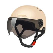 Capacete Elétrico Unissex Adulto Com Estampa De Desenho Animado E Óculos De Proteção