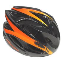 Capacete Elleven Laranja e Preto WT 012