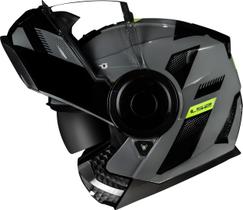 Capacete Escamoteável LS2 Scope FF902 Max Preto Amarelo Capacete Escamoteável LS2 Scope FF902 Max Preto Amarelo