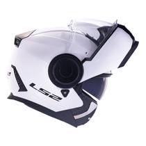 Capacete Escamoteável LS2 Scope FF902 Monocolor Branco Capacete Escamoteável LS2 Scope FF902 Monocolor Branco
