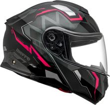 Capacete Escamoteavel Moto Bieffe BDynamic Attractie Rosa Capacete Escamoteavel Moto Bieffe BDynamic Attractie Rosa