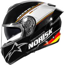 Capacete Escamoteável Norisk Force Il Grand Prix Alemanha Com Óculos Interno