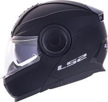 Capacete Escamoteavel Preto Fosco Scope FF902 LS2 Tamanho do Capacete:58Cor:Preto Fosco