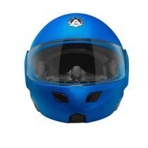 Capacete escamoteável pro attack elite azul celeste tam 58 pro tork Capacete escamoteável pro attack elite azul celeste tam 58 pro tork