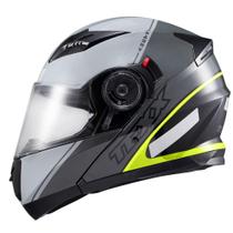 Capacete Escamoteável Texx Gladiator V3 Makan Capacete Escamoteável Texx Gladiator V3 Makan