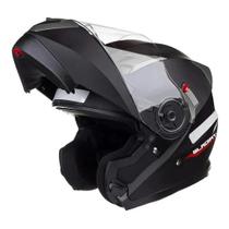 Capacete Escamoteável Texx Gladiator V3 Preto Fosco