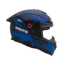 Capacete Esportivo Bieffe B-12 Avant Azul Pink 62 (7899010537414)