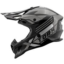 Capacete Esportivo De Motocross Trilha Pro Tork Fast Next Brilhante Integral