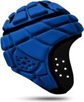 Capacete esportivo Great Call Athletics Rugby Scrum Cap azul médio