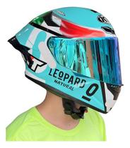 Capacete Esportivo Kyt Ttcourse Replica Dennis Foggia Speed Capacete Esportivo Kyt Ttcourse Replica Dennis Foggia Speed