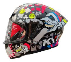 Capacete Esportivo Masculino Kyt Tt Course Riccardo Rossi Gp Capacete Esportivo Masculino Kyt Tt Course Riccardo Rossi Gp