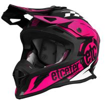 Capacete Esportivo Motocross Trilha Etceter Fast Brilhante Masculino Feminino Off Road Competição