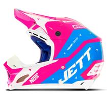 Capacete Esportivo Motocross Trilha TH1 Jett Evolution 2 Enduro Off Road Unissex Seguro Confortável