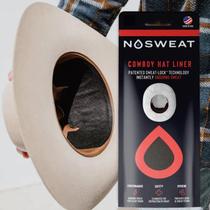 Capacete esportivo No Sweat Cowboy Hat Liner, pacote com 3 Capacete esportivo No Sweat Cowboy Hat Liner, pacote com 3