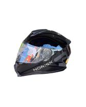 Capacete Esportivo Norisk Razor Solid All Black Classico Capacete Esportivo Norisk Razor Solid All Black Classico