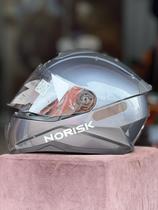 Capacete Esportivo Norisk Razor Solid Titanio Classico Capacete Esportivo Norisk Razor Solid Titanio Classico