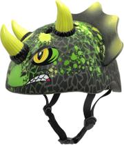 Capacete esportivo Raskullz Rex T-Chopz preto para meninos de 5 anos