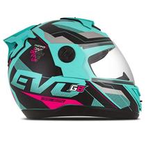 Capacete Evolution G8 Fosco Tamanho 60 CAP-719VDTPK