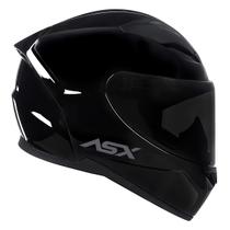 Capacete Fechado ASX City Solid Brilho Masculino Feminino com Viseira Fumê V18B Capacete Fechado ASX City Solid Brilho Masculino Feminino com Viseira Fumê V18B