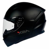 Capacete Fechado ASX City Solid Moto Preto Grafite Masculino Feminino Esportivo Tamanho 56 58 60 62 64 Viseira Cristal T