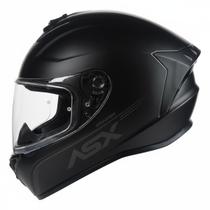 Capacete Fechado Asx Draken Solid Moto Preto Fosco Masculino Feminino Esportivo Tamanho 58 com Viseira Cristal Capacete Fechado Asx Draken Solid Moto Preto Fosco Masculino Feminino Esportivo Tamanho 58 com Viseira Cristal