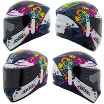 Capacete fechado axxis segment star c7 azul gloss premium