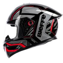 Capacete Fechado Bieffe B12 Phanton Preto com Grafite Brilho Capacete Fechado Bieffe B12 Phanton Preto com Grafite Brilho